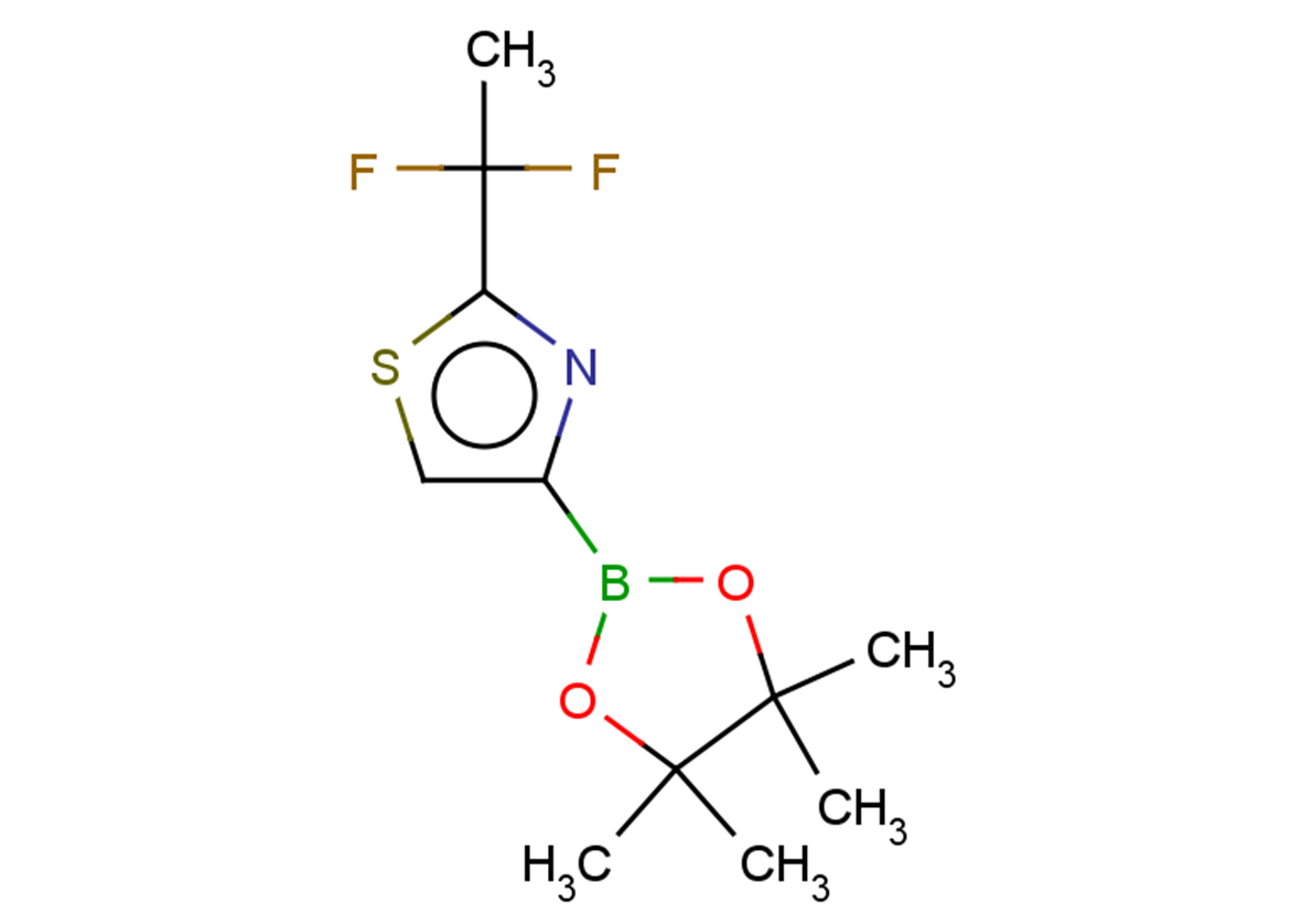 2-(1,1-difluoroethyl)-4-(4,4,5,5-tetramethyl-1,3,2-dioxaborolan-2-yl)-1,3-thiazole