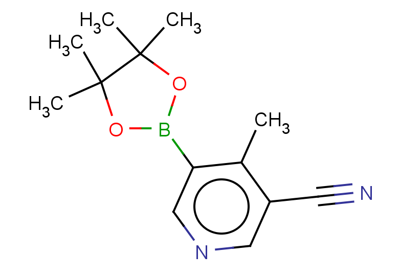 4-methyl-5-(4,4,5,5-tetramethyl-1,3,2-dioxaborolan-2-yl)pyridine-3-carbonitrile