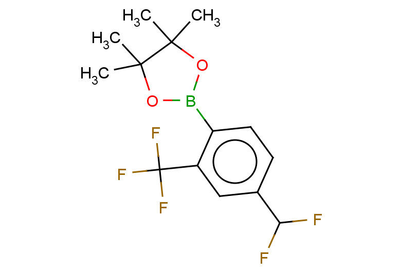 2-[4-(difluoromethyl)-2-(trifluoromethyl)phenyl]-4,4,5,5-tetramethyl-1,3,2-dioxaborolane