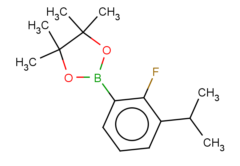 2-[2-fluoro-3-(propan-2-yl)phenyl]-4,4,5,5-tetramethyl-1,3,2-dioxaborolane
