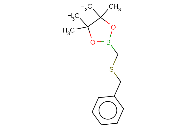 2-[(benzylsulfanyl)methyl]-4,4,5,5-tetramethyl-1,3,2-dioxaborolane