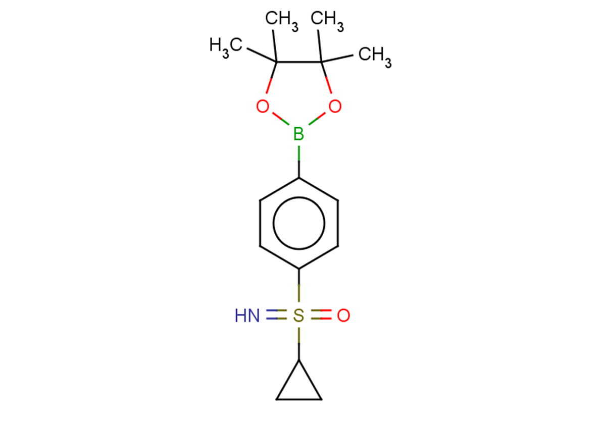 {cyclopropyl[4-(4,4,5,5-tetramethyl-1,3,2-dioxaborolan-2-yl)phenyl]imino-lambda6-sulfanyl}one