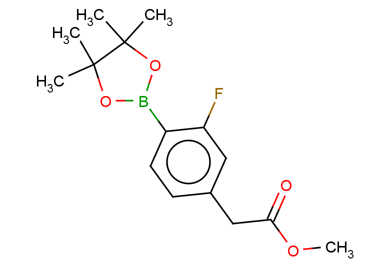 methyl 2-[3-fluoro-4-(4,4,5,5-tetramethyl-1,3,2-dioxaborolan-2-yl)phenyl]acetate