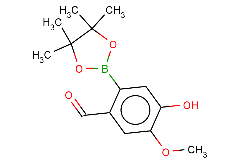 4-hydroxy-5-methoxy-2-(4,4,5,5-tetramethyl-1,3,2-dioxaborolan-2-yl)benzaldehyde