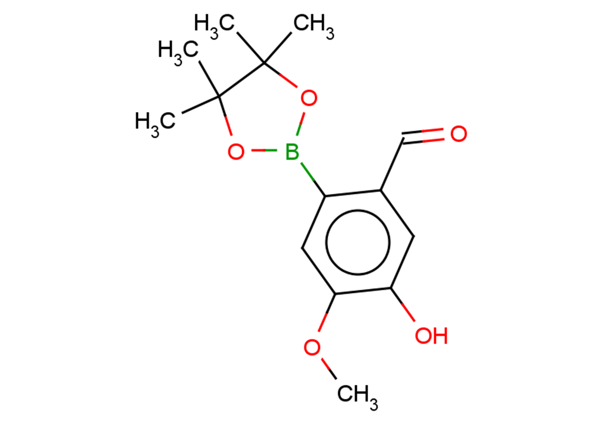 5-hydroxy-4-methoxy-2-(4,4,5,5-tetramethyl-1,3,2-dioxaborolan-2-yl)benzaldehyde