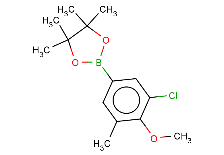 2-(3-chloro-4-methoxy-5-methylphenyl)-4,4,5,5-tetramethyl-1,3,2-dioxaborolane