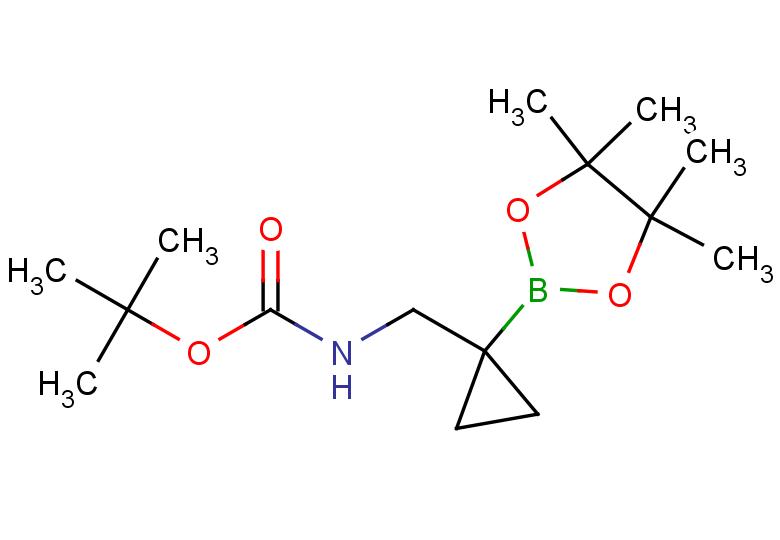 tert-butyl N-{[1-(4,4,5,5-tetramethyl-1,3,2-dioxaborolan-2-yl)cyclopropyl]methyl}carbamate