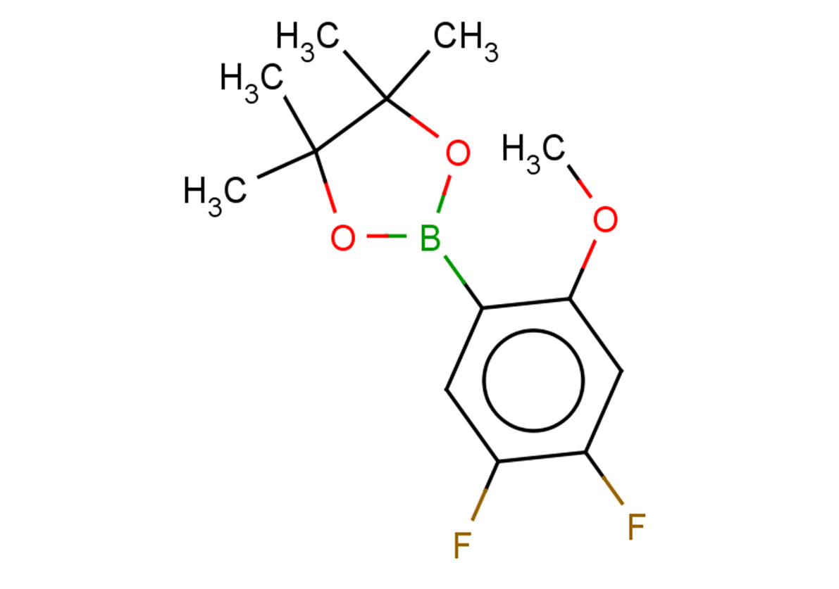 2-(4,5-difluoro-2-methoxyphenyl)-4,4,5,5-tetramethyl-1,3,2-dioxaborolane