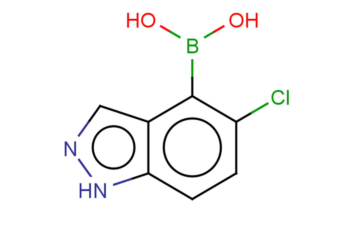 (5-chloro-1H-indazol-4-yl)boronic acid