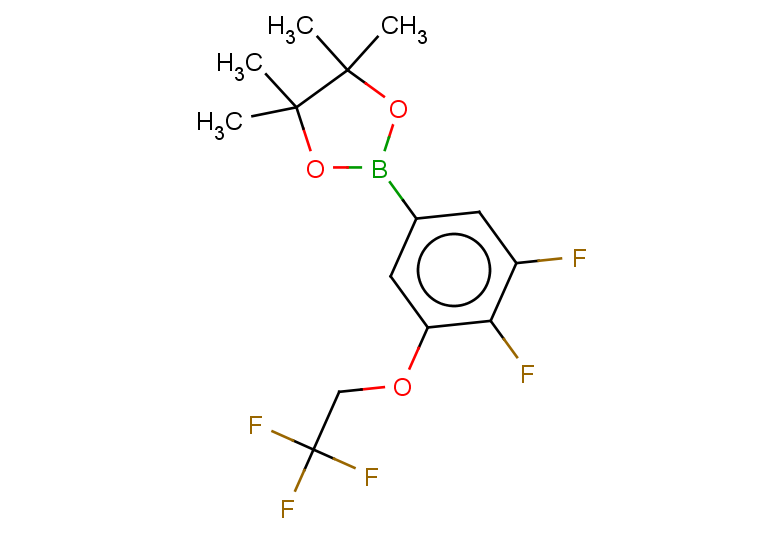 2-[3,4-difluoro-5-(2,2,2-trifluoroethoxy)phenyl]-4,4,5,5-tetramethyl-1,3,2-dioxaborolane