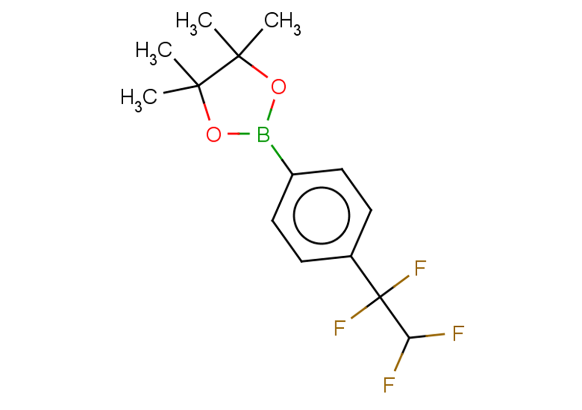 4,4,5,5-tetramethyl-2-[4-(1,1,2,2-tetrafluoroethyl)phenyl]-1,3,2-dioxaborolane