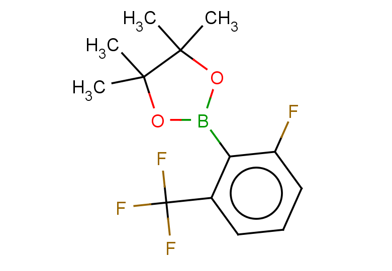 2-[2-fluoro-6-(trifluoromethyl)phenyl]-4,4,5,5-tetramethyl-1,3,2-dioxaborolane