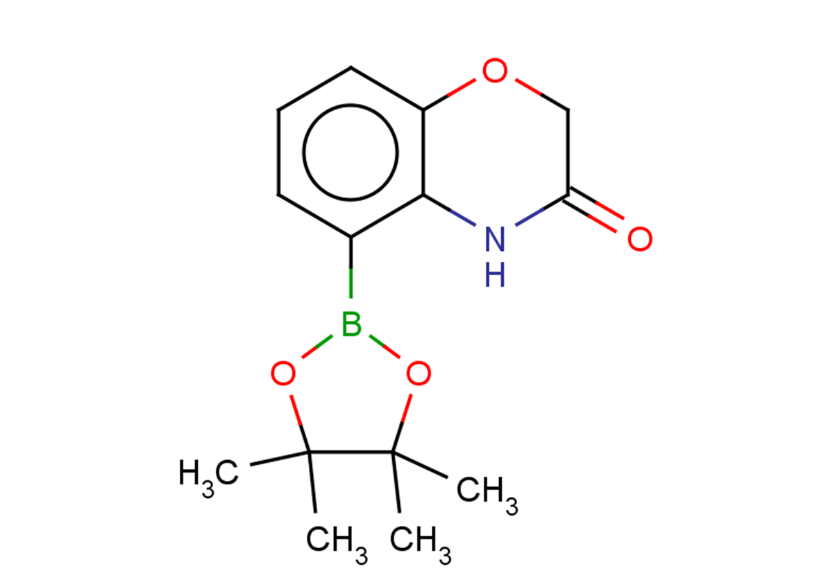 5-(4,4,5,5-tetramethyl-1,3,2-dioxaborolan-2-yl)-3,4-dihydro-2H-1,4-benzoxazin-3-one