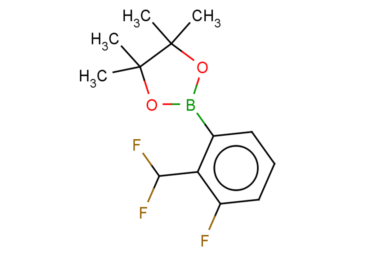 2-[2-(difluoromethyl)-3-fluorophenyl]-4,4,5,5-tetramethyl-1,3,2-dioxaborolane