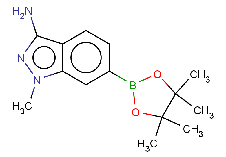 1-methyl-6-(4,4,5,5-tetramethyl-1,3,2-dioxaborolan-2-yl)-1H-indazol-3-amine