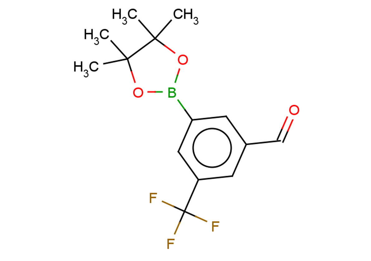 3-(4,4,5,5-tetramethyl-1,3,2-dioxaborolan-2-yl)-5-(trifluoromethyl)benzaldehyde