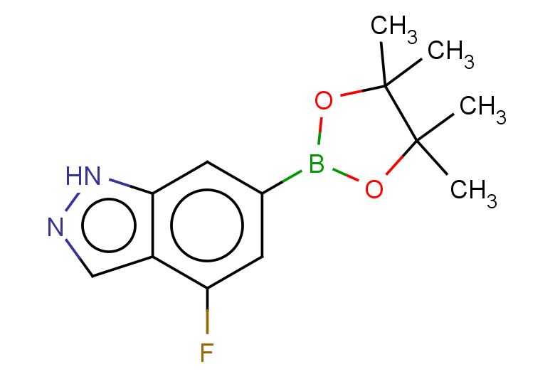 4-fluoro-6-(4,4,5,5-tetramethyl-1,3,2-dioxaborolan-2-yl)-1H-indazole