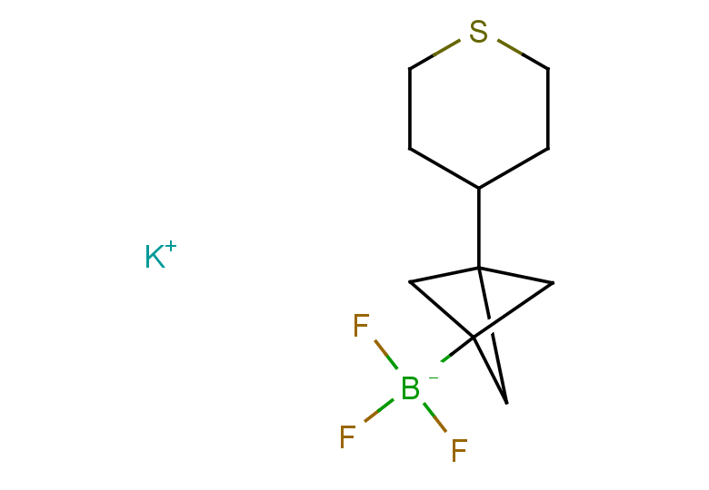 potassium trifluoro[3-(thian-4-yl)bicyclo[1.1.1]pentan-1-yl]boranuide