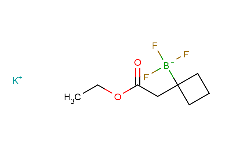 potassium [1-(2-ethoxy-2-oxoethyl)cyclobutyl]trifluoroboranuide