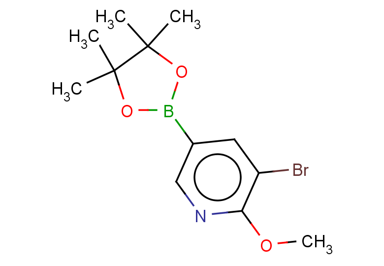 3-bromo-2-methoxy-5-(4,4,5,5-tetramethyl-1,3,2-dioxaborolan-2-yl)pyridine