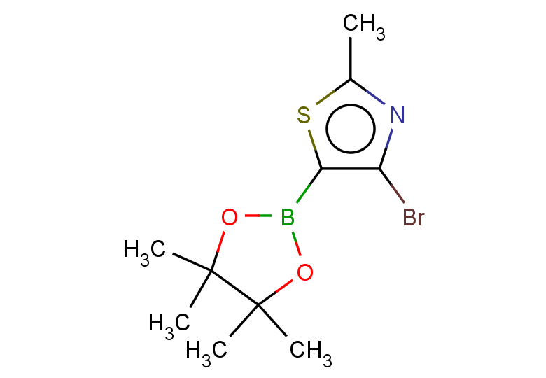 4-bromo-2-methyl-5-(4,4,5,5-tetramethyl-1,3,2-dioxaborolan-2-yl)-1,3-thiazole