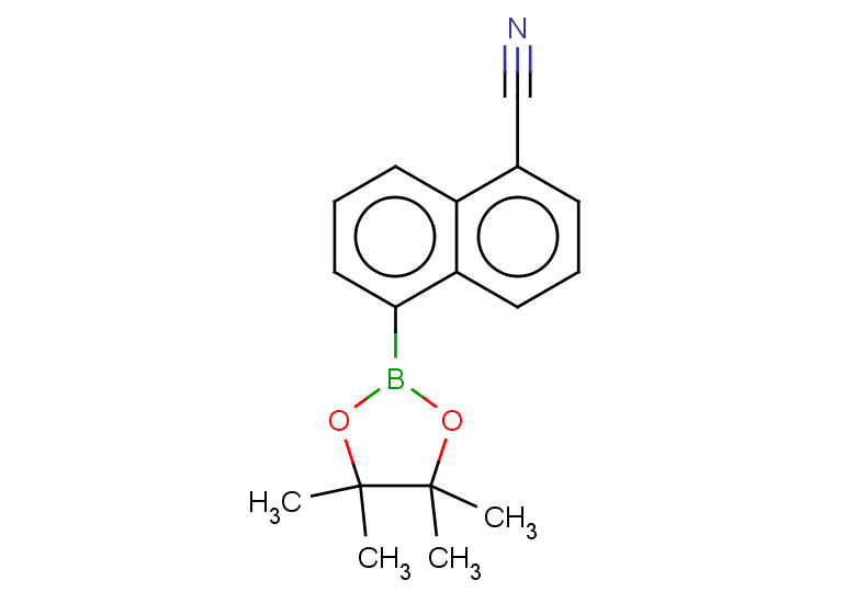 5-(4,4,5,5-tetramethyl-1,3,2-dioxaborolan-2-yl)naphthalene-1-carbonitrile