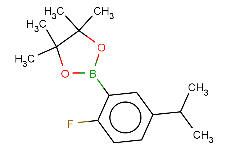 2-[2-fluoro-5-(propan-2-yl)phenyl]-4,4,5,5-tetramethyl-1,3,2-dioxaborolane