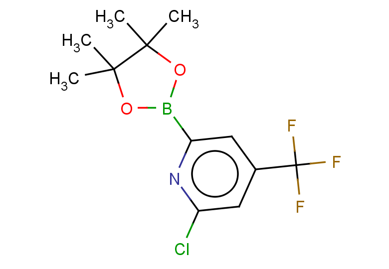 2-chloro-6-(4,4,5,5-tetramethyl-1,3,2-dioxaborolan-2-yl)-4-(trifluoromethyl)pyridine
