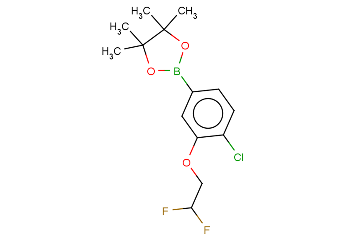 2-[4-chloro-3-(2,2-difluoroethoxy)phenyl]-4,4,5,5-tetramethyl-1,3,2-dioxaborolane