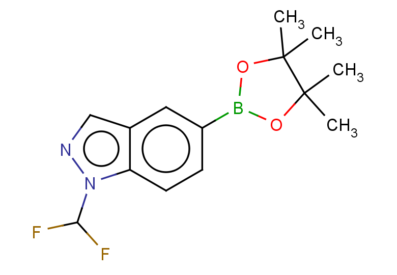 1-(difluoromethyl)-5-(4,4,5,5-tetramethyl-1,3,2-dioxaborolan-2-yl)-1H-indazole