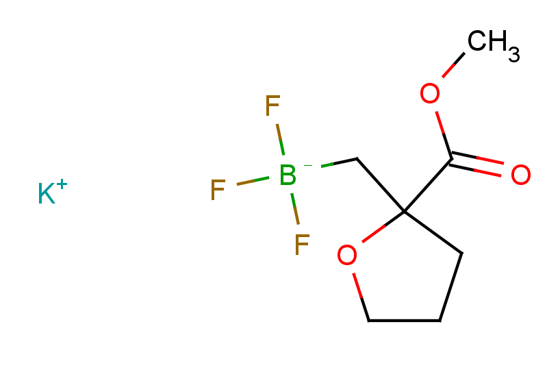 potassium trifluoro({[2-(methoxycarbonyl)oxolan-2-yl]methyl})boranuide