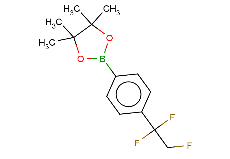 4,4,5,5-tetramethyl-2-[4-(1,1,2-trifluoroethyl)phenyl]-1,3,2-dioxaborolane
