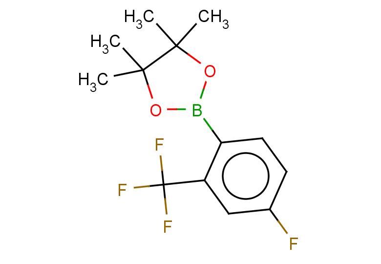 2-[4-fluoro-2-(trifluoromethyl)phenyl]-4,4,5,5-tetramethyl-1,3,2-dioxaborolane