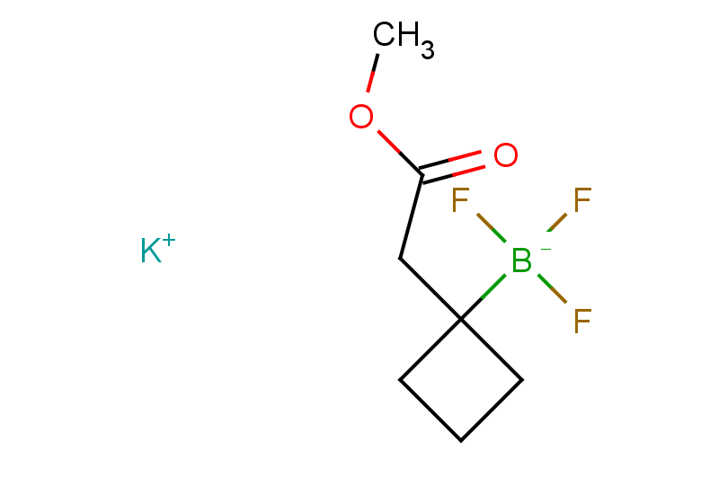 potassium trifluoro[1-(2-methoxy-2-oxoethyl)cyclobutyl]boranuide
