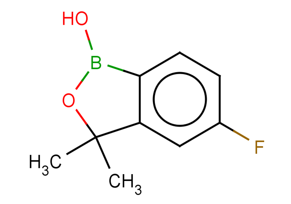 5-fluoro-3,3-dimethyl-1,3-dihydro-2,1-benzoxaborol-1-ol