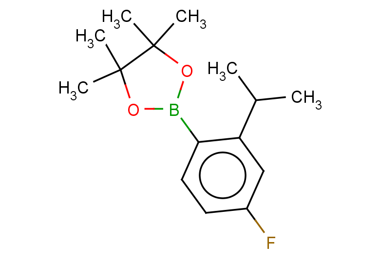2-[4-fluoro-2-(propan-2-yl)phenyl]-4,4,5,5-tetramethyl-1,3,2-dioxaborolane