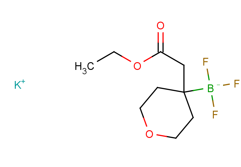 potassium [4-(2-ethoxy-2-oxoethyl)oxan-4-yl]trifluoroboranuide