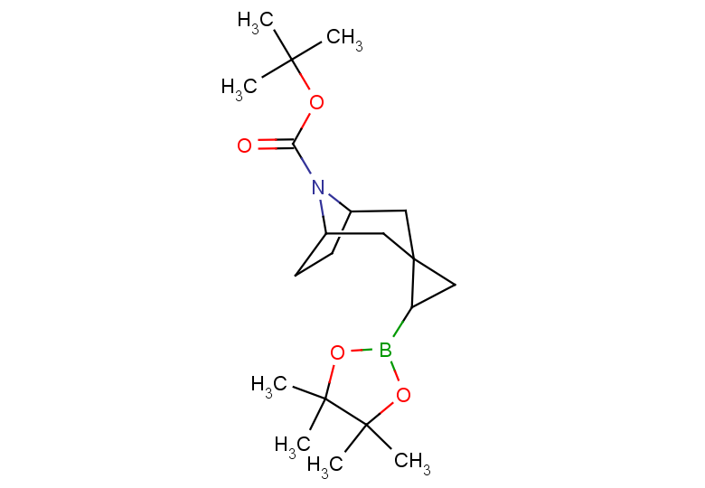 tert-butyl 2'-(4,4,5,5-tetramethyl-1,3,2-dioxaborolan-2-yl)-8-azaspiro[bicyclo[3.2.1]octane-3,1'-cyclopropane]-8-carboxylate