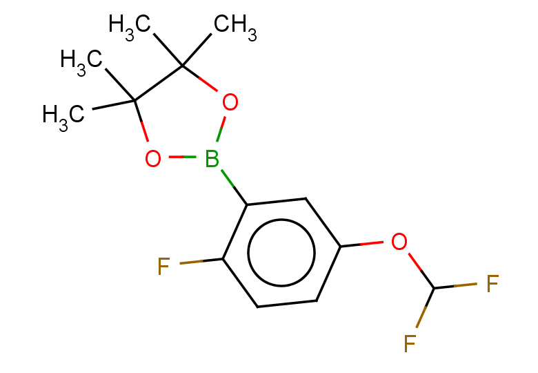 2-[5-(difluoromethoxy)-2-fluorophenyl]-4,4,5,5-tetramethyl-1,3,2-dioxaborolane