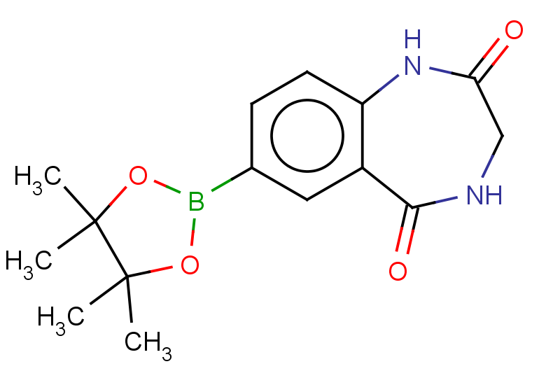 7-(4,4,5,5-tetramethyl-1,3,2-dioxaborolan-2-yl)-2,3,4,5-tetrahydro-1H-1,4-benzodiazepine-2,5-dione