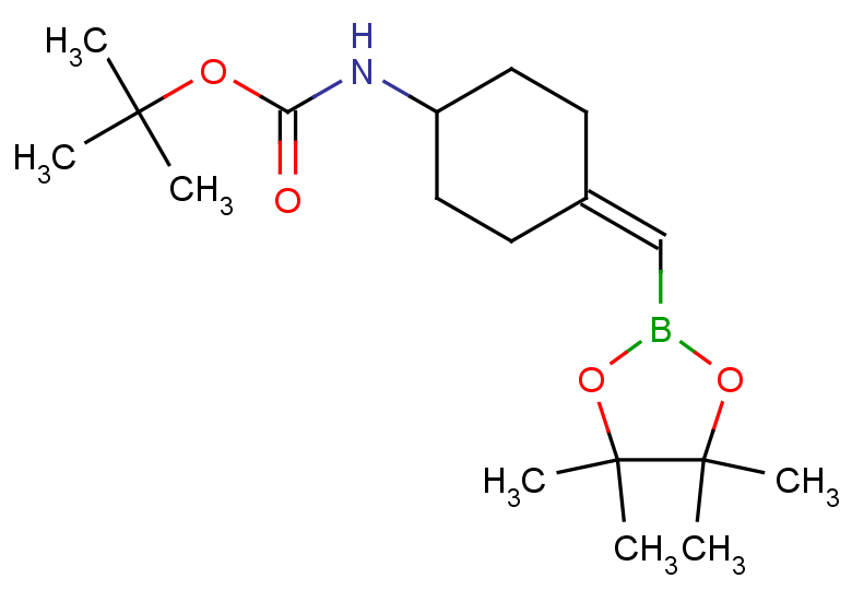 tert-butyl N-{4-[(4,4,5,5-tetramethyl-1,3,2-dioxaborolan-2-yl)methylidene]cyclohexyl}carbamate