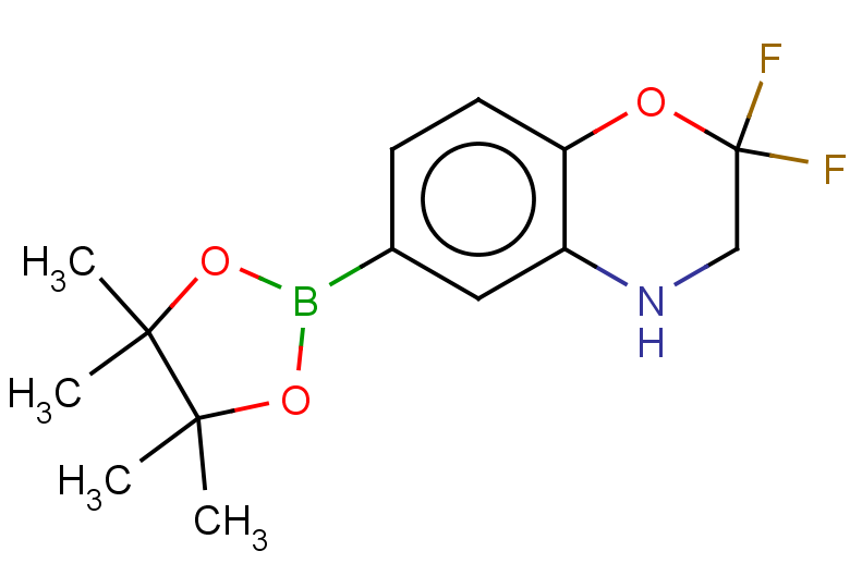 2,2-difluoro-6-(4,4,5,5-tetramethyl-1,3,2-dioxaborolan-2-yl)-3,4-dihydro-2H-1,4-benzoxazine