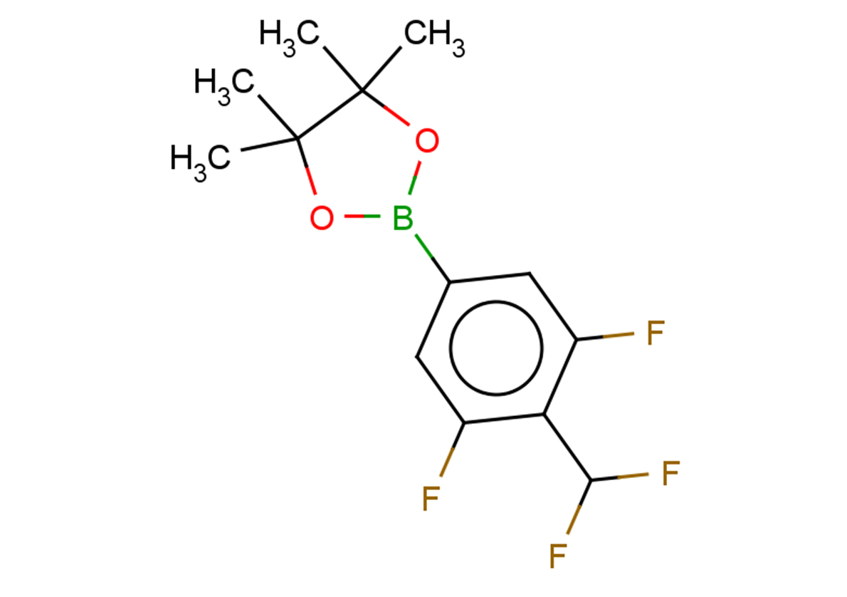 2-[4-(difluoromethyl)-3,5-difluorophenyl]-4,4,5,5-tetramethyl-1,3,2-dioxaborolane