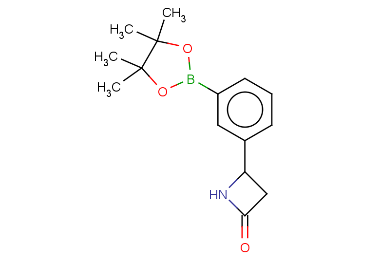 4-[3-(4,4,5,5-tetramethyl-1,3,2-dioxaborolan-2-yl)phenyl]azetidin-2-one