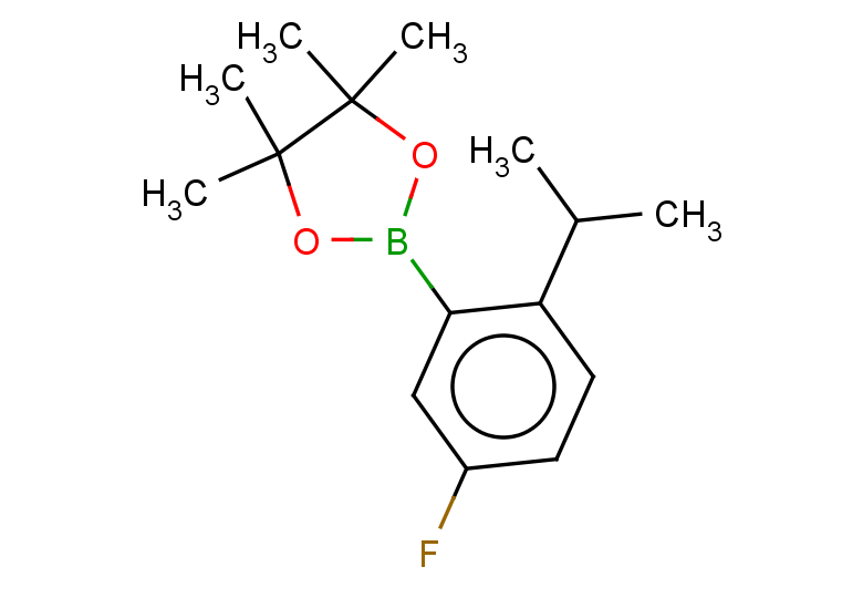 2-[5-fluoro-2-(propan-2-yl)phenyl]-4,4,5,5-tetramethyl-1,3,2-dioxaborolane