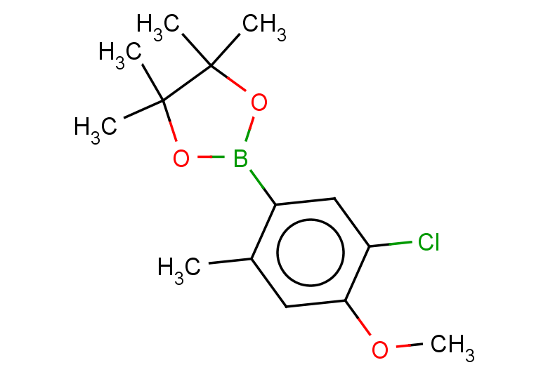 2-(5-chloro-4-methoxy-2-methylphenyl)-4,4,5,5-tetramethyl-1,3,2-dioxaborolane