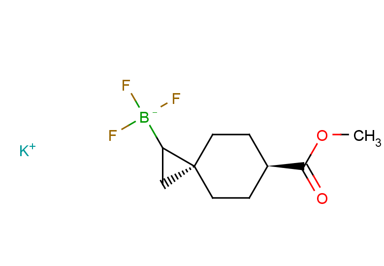rac-potassium trifluoro[(3s,6s)-6-(methoxycarbonyl)spiro[2.5]octan-1-yl]boranuide