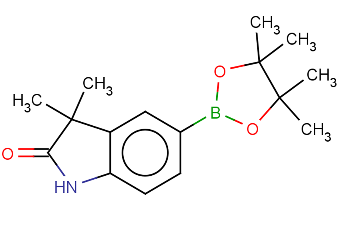 3,3-dimethyl-5-(4,4,5,5-tetramethyl-1,3,2-dioxaborolan-2-yl)-2,3-dihydro-1H-indol-2-one