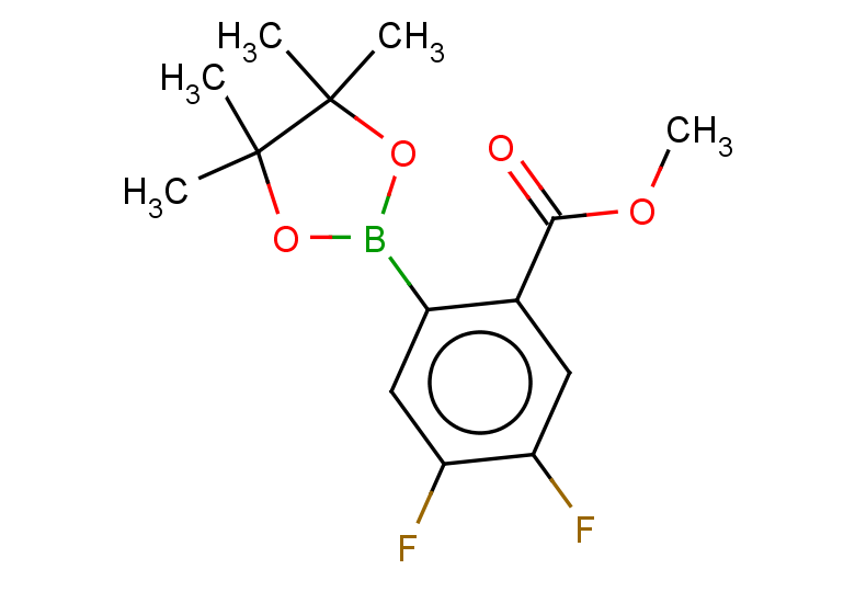 methyl 4,5-difluoro-2-(4,4,5,5-tetramethyl-1,3,2-dioxaborolan-2-yl)benzoate