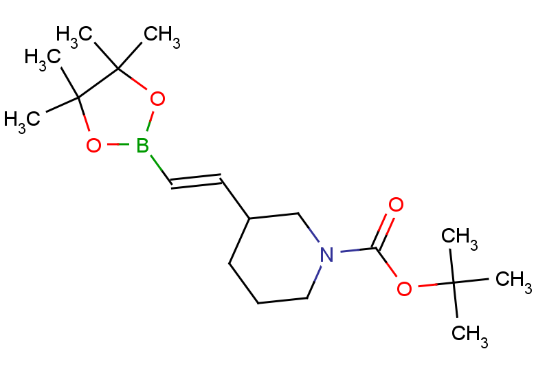 tert-butyl 3-[(1E)-2-(4,4,5,5-tetramethyl-1,3,2-dioxaborolan-2-yl)ethenyl]piperidine-1-carboxylate